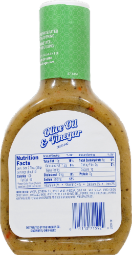Kroger® Olive Oil & Vinegar Dressing Perspective: back
