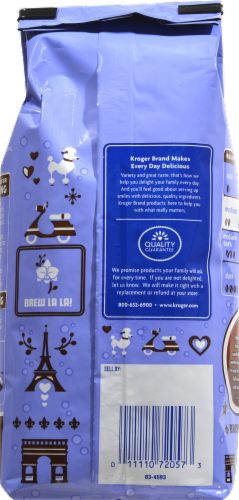 Kroger® French Vanilla Whole Bean Coffee Perspective: back