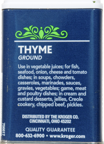 Kroger® Ground Thyme Perspective: back