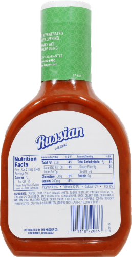 Kroger® Russian Dressing Perspective: back