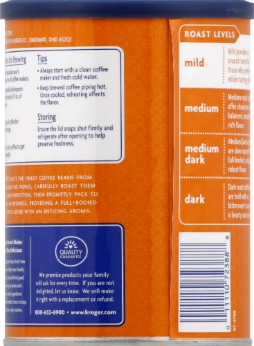 Kroger® Breakfast Blend Mild Roast Ground Coffee Perspective: back