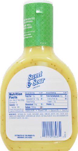 Kroger® Sweet & Sour Dressing Perspective: back