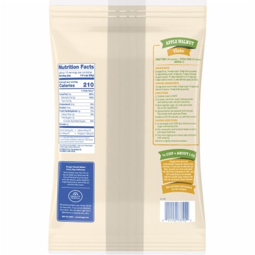 Kroger® Walnut Halves & Pieces Perspective: back