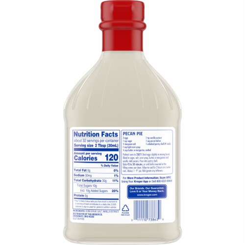 Kroger® Light Corn Syrup Perspective: back
