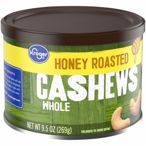 Kroger® Whole Honey Roasted Cashews Perspective: back