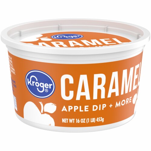 Kroger Caramel Apple Dip Perspective: back