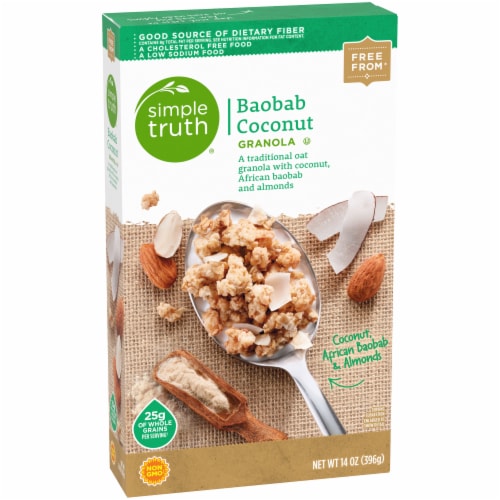 Simple Truth® Baobab Coconut Granola Cereal Perspective: back