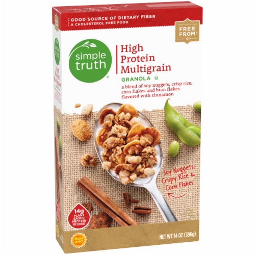 Simple Truth® High Protein Multigrain Granola Cereal Perspective: back