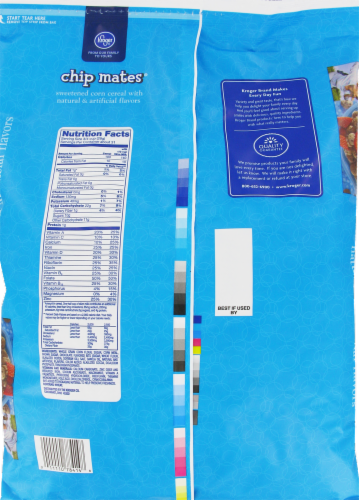 Kroger® Chip Mates Cookie Bag Cereal Perspective: back