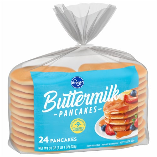 Kroger® Buttermilk Pancakes Perspective: back