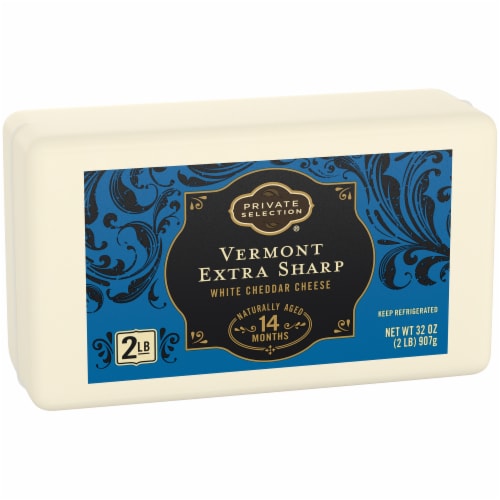 Private Selection® Vermont Extra Sharp White Cheddar Cheese Bar Perspective: back