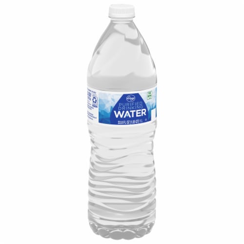 Kroger® Purified Bottled Water Perspective: back