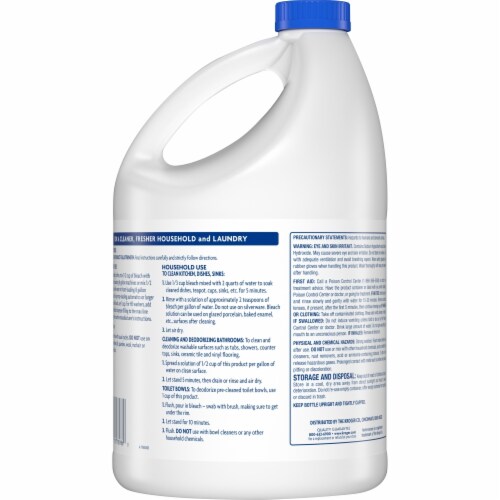 Kroger® Lavender Scent Bleach Perspective: back