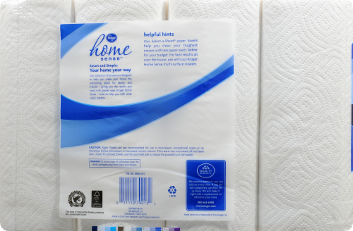 Kroger® Paper Towels Perspective: back