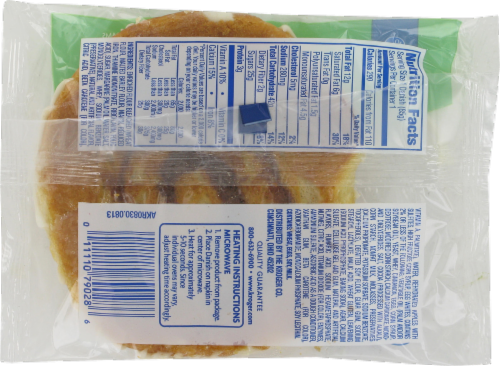 Kroger® Round Apple Danish Perspective: back