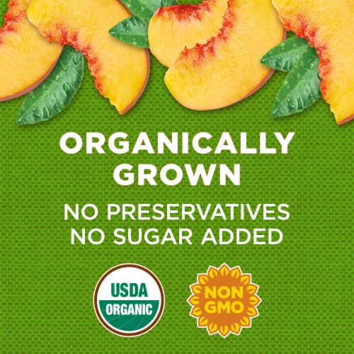 Simple Truth Organic® Canned Yellow Cling Sliced Peaches Perspective: back