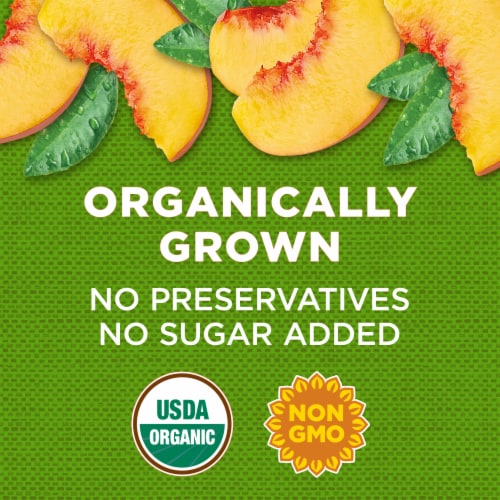 Simple Truth Organic® Canned Yellow Cling Sliced Peaches Perspective: back