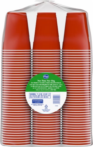 Kroger® Plastic Cups BIG Deal! Perspective: back