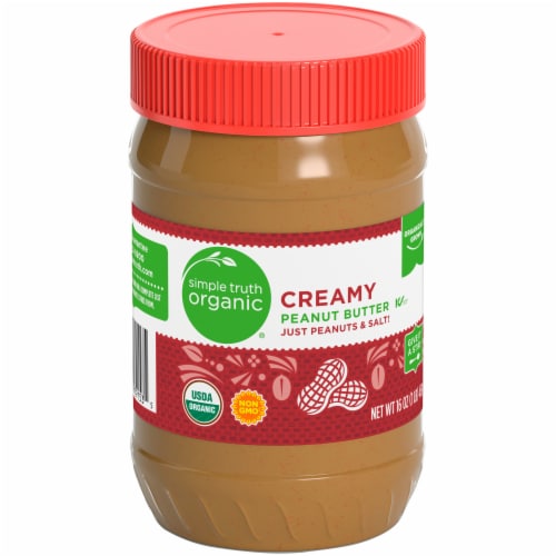 Simple Truth Organic® Peanut Butter Creamy Perspective: back