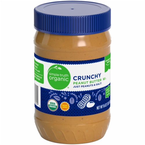 Simple Truth Organic® Peanut Butter Crunchy Perspective: back