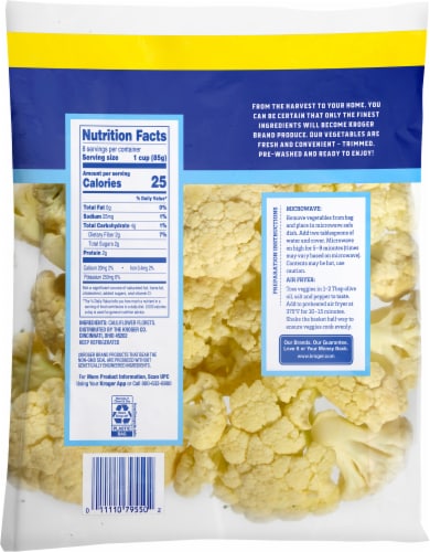 Kroger® Cauliflower Florets Perspective: back