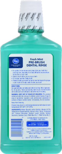 Kroger® Fresh Mint Pre-Brush Dental Rinse Perspective: back