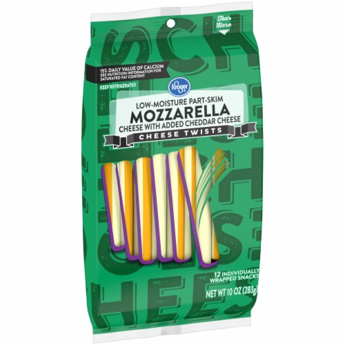 Kroger® Mozzarella & Cheddar Cheese Twists Perspective: back