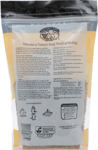Nature's Song® Dried Mealworms Bird Food Perspective: back