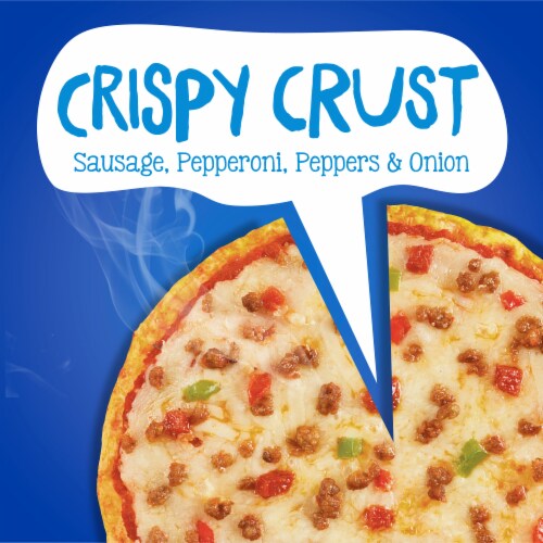 Kroger® Supreme Classic Crispy Crust Personal Frozen Pizza Perspective: back