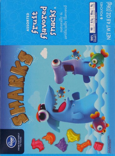 Kroger® Sharks Fruit Snacks Perspective: back