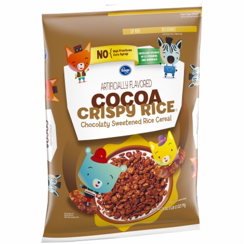 Kroger® Cocoa Crispy Rice Cereal Perspective: back