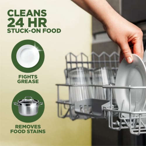 Kroger® Lemon Scent Dishwasher Detergent Powder Perspective: back