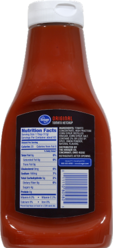 Kroger® Original Tomato Ketchup Perspective: back