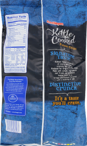 Fred Meyer® Reduced Fat Kettle Chips Perspective: back