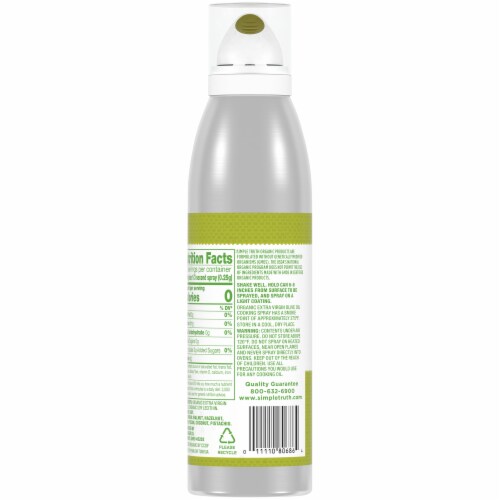 Simple Truth Organic™ Extra Virgin Olive Oil Cooking Spray Perspective: back