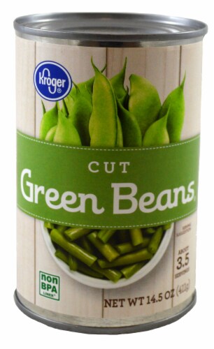 Kroger® Cut Canned Green Beans Perspective: back