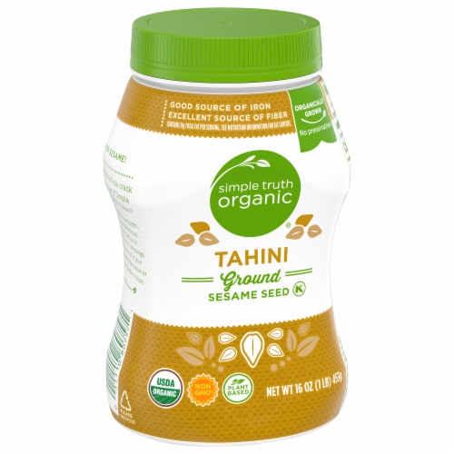 Simple Truth Organic® Tahini Ground Sesame Seed Perspective: back
