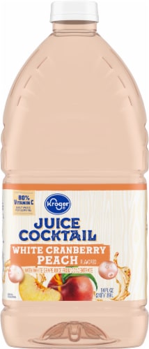 Kroger® White Cranberry Peach Flavored Juice Cocktail Perspective: back