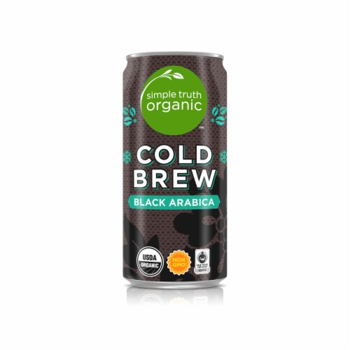 Simple Truth Organic™ Fair Trade Cold Brew Black Brew Arabica Coffee Perspective: back