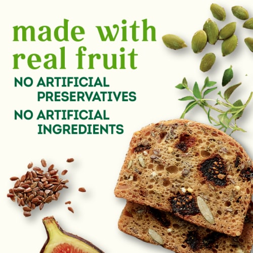 Simple Truth™ Fig & Thyme Crisp Crackers Perspective: back