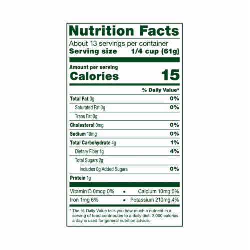 Simple Truth Organic® No Salt Added Crushed Tomatoes Perspective: back