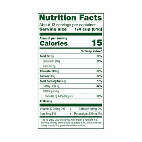 Simple Truth Organic® No Salt Added Crushed Tomatoes Perspective: back