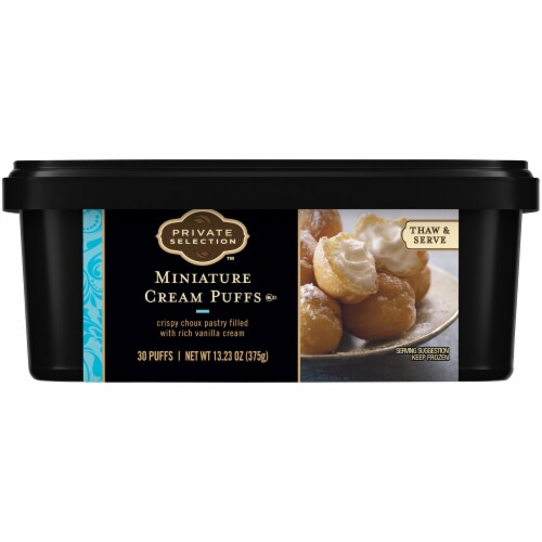 Private Selection™ Miniature Cream Puffs Perspective: back