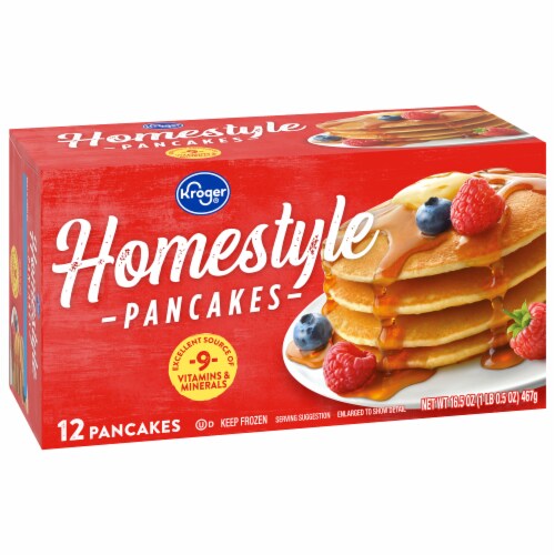 Kroger® Homestyle Pancakes Perspective: back