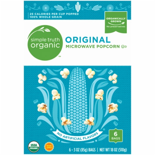 Simple Truth Organic™ Original Microwave Popcorn Perspective: back