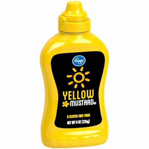 Kroger Yellow Mustard Perspective: back