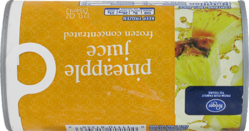 Kroger® Frozen 100% Pineapple Juice Perspective: back