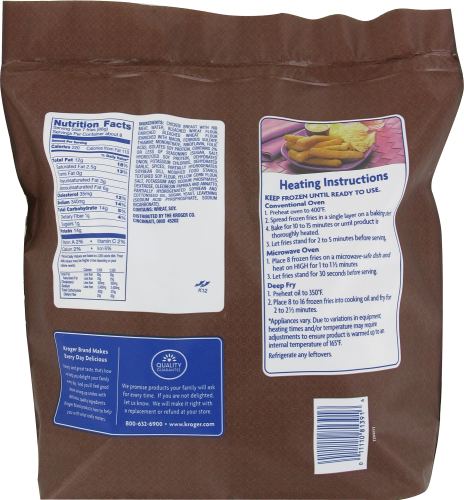 Kroger® Chicken Fries Perspective: back