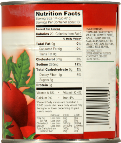 Ralphs Tomato Sauce Perspective: back