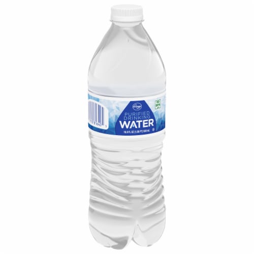 Kroger® Purified Bottle Water Perspective: back